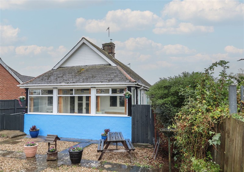 Outside Orby Cottage at Orby Cottage, Chapel St Leonards