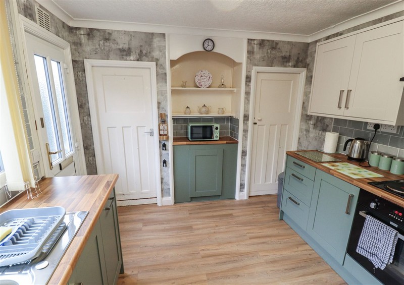 The kitchen at Orby Cottage, Chapel St Leonards