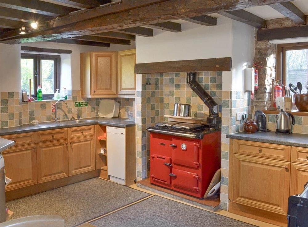 Full-appointed fitted kitchen at Orchard Barn in Bampton, near Tiverton, Devon