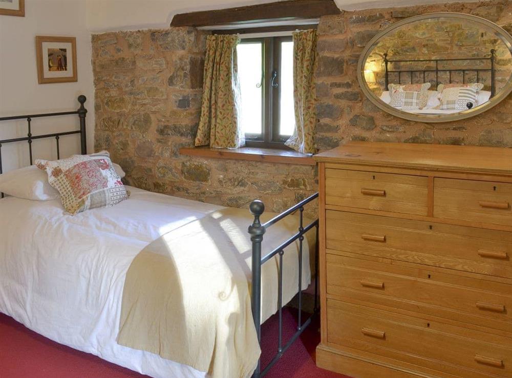 Spacious bedroom for four persons at Orchard Barn in Bampton, near Tiverton, Devon