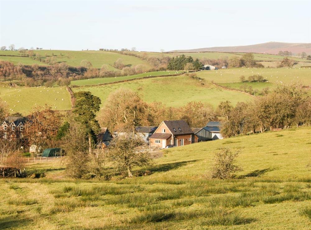 Surrounding area at Orchard Barn in Dolau, near Llandrindod Wells, Powys