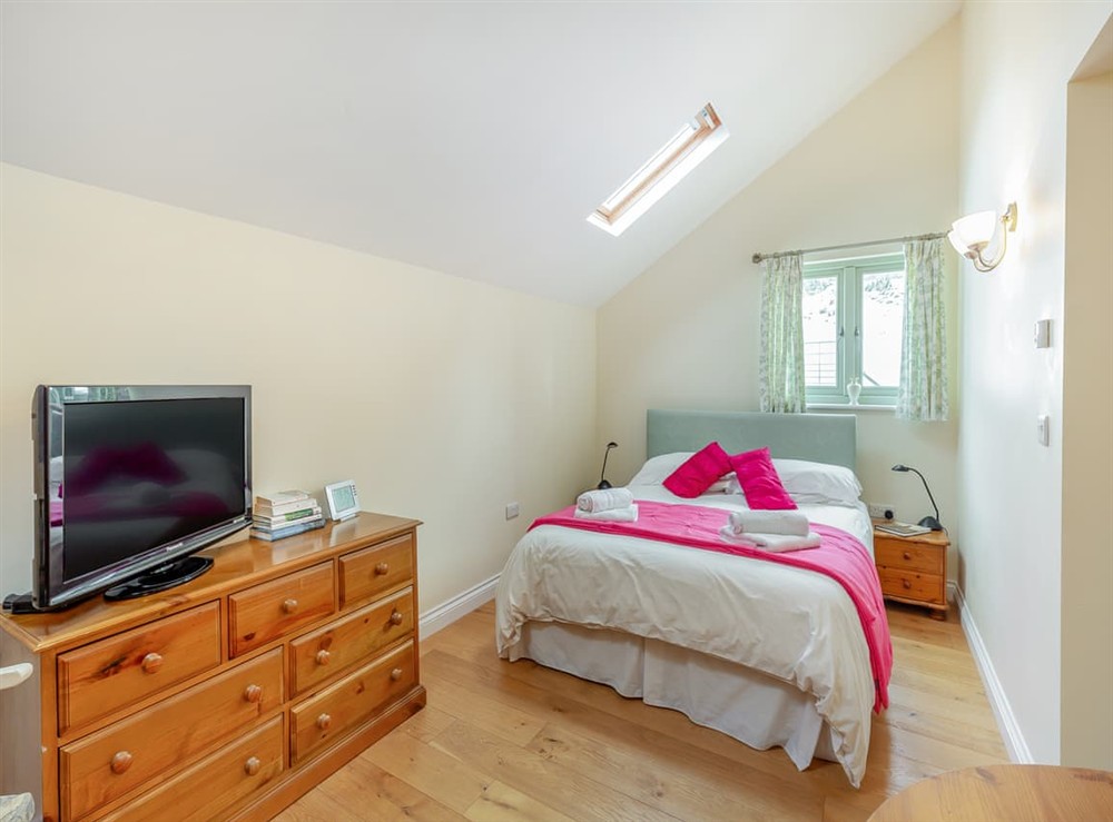 Double bedroom at Orchard Barn in Llandrindod Wells, Powys