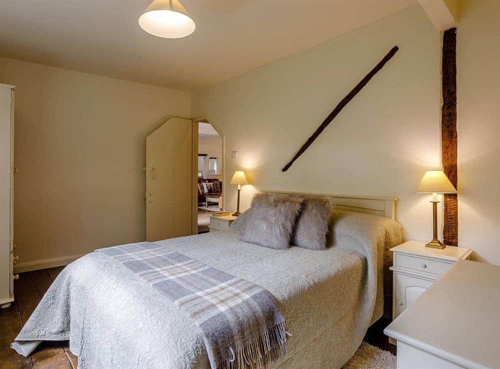 Double bedroom at Orchard Barn in Meare, near Glastonbury, Somerset