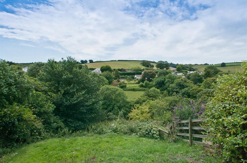 View of surrounding countryside at Orchard Barn in , Salcombe