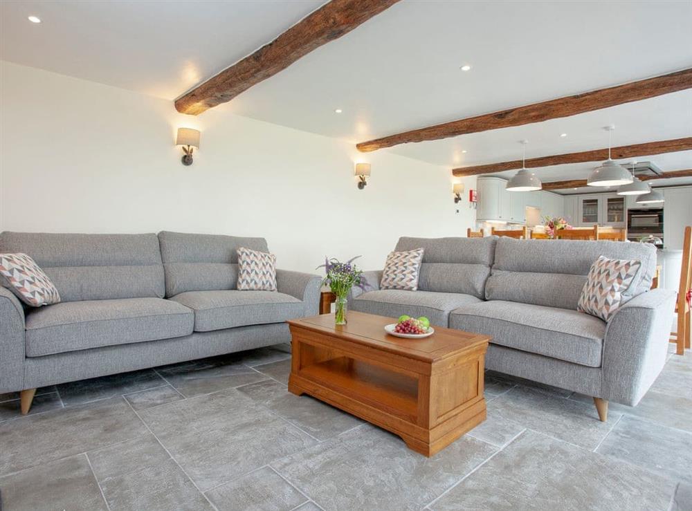 Living area (photo 3) at Orchard Barn in South Tawton, near Okehampton, Devon