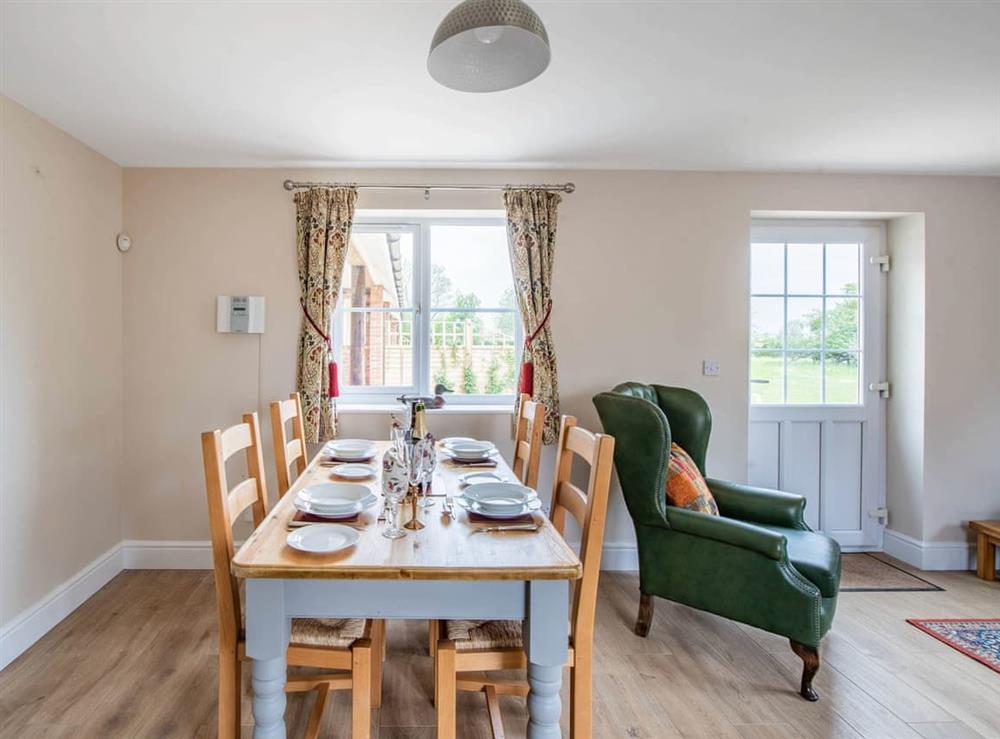 Dining Area at Orchard Barns in Lower Wick, near Dursley, Gloucestershire