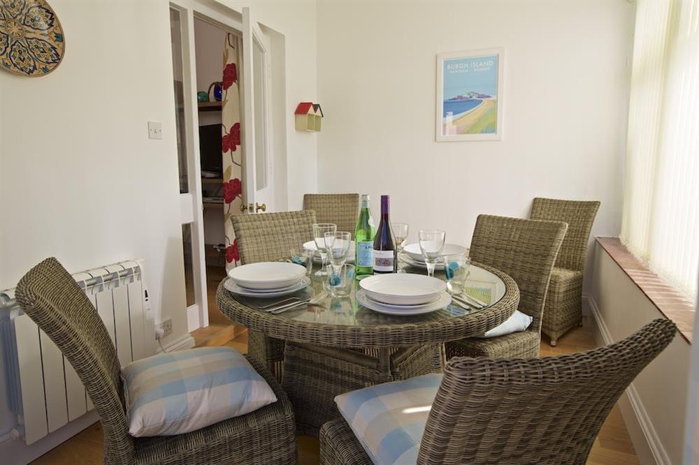 Dining area at Orchard Brae in , Thurlestone