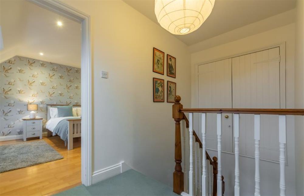Orchard Cottage: First floor landing at Orchard Cottage, Burnham Thorpe near Kings Lynn
