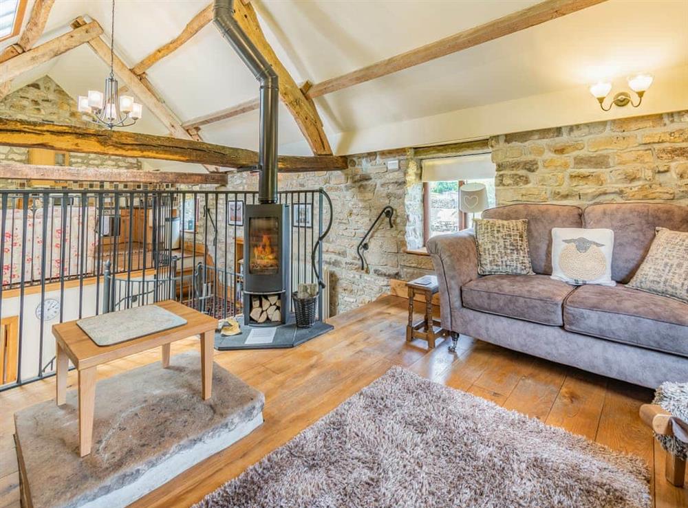 Living area at Orchard Cottage in Goathland, near Whitby, North Yorkshire
