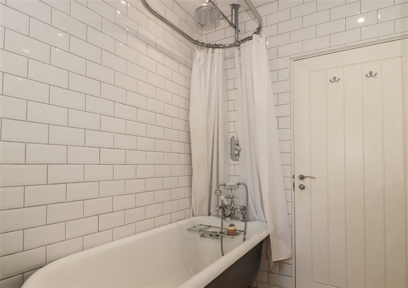 The bathroom at Orchard Cottage, Ryme Intrinseca near Yetminster