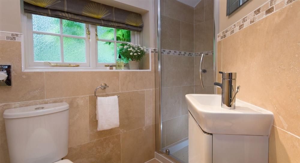 The bathroom at Orchard Cottage in Spilsby, Lincolnshire