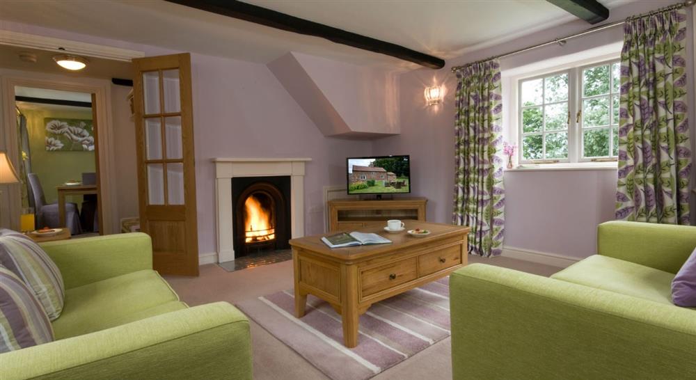 The sitting room at Orchard Cottage in Spilsby, Lincolnshire