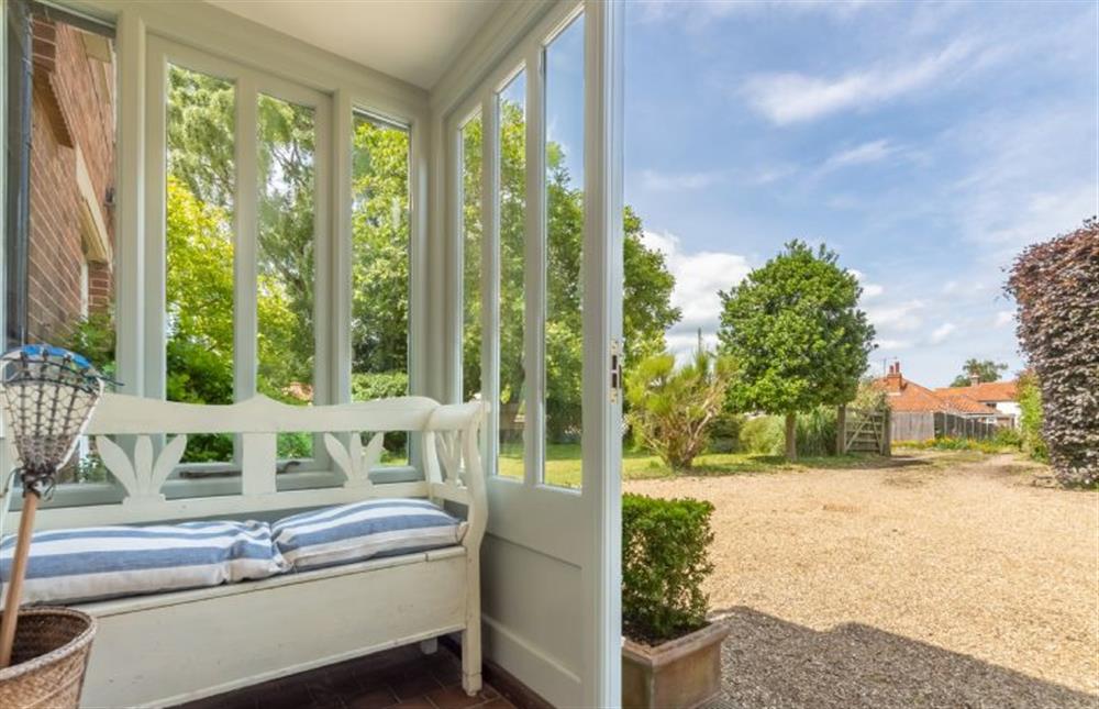 Ground floor: Entrance porch at Orchard Cottage, Wells-next-the-Sea