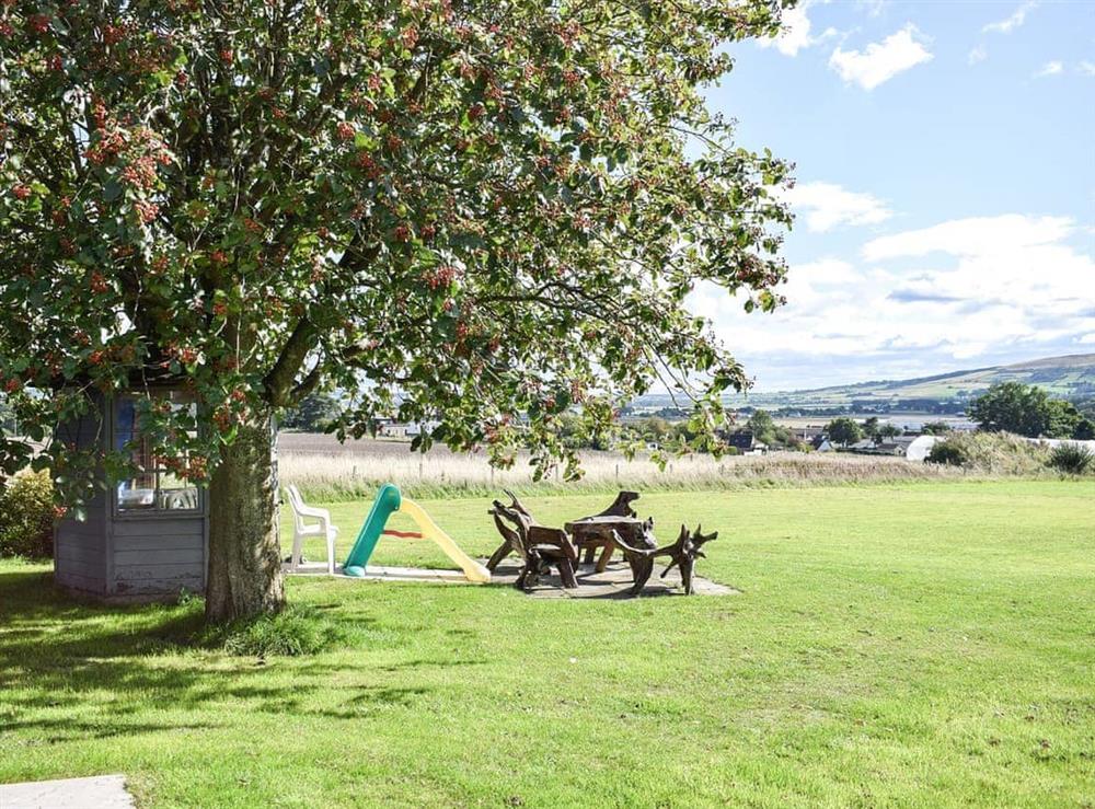 Children’s play area at Orchard House in Auchtermuchty, Fife