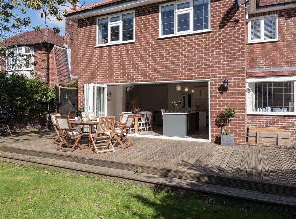 Orchard House in Lytham St Annes, near Blackpool, Lancashire sleeps 8