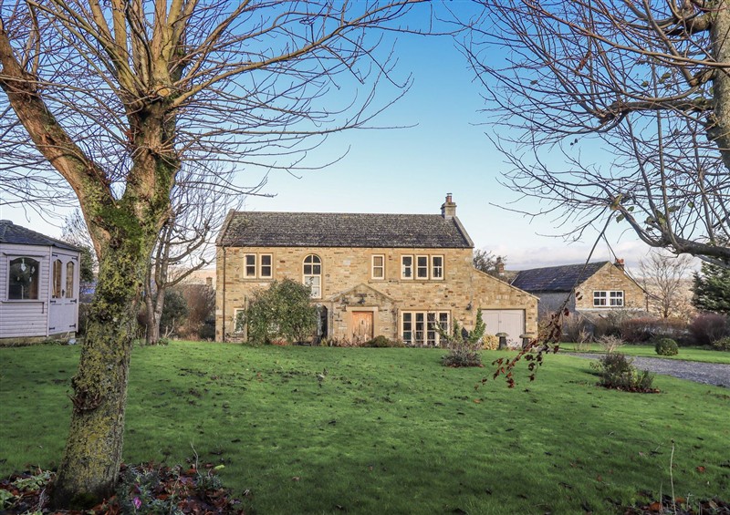 This is the garden at Orchard House, West Witton