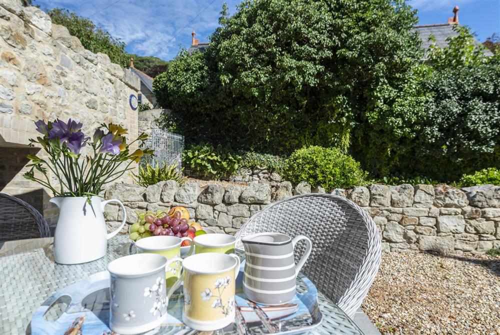 Time for tea at Orchard Leigh Cottage, Ventnor