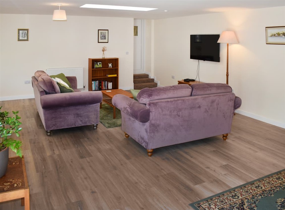 Open plan living space (photo 3) at Orchard Lodge in Drimpton, near Beaminster, Dorset
