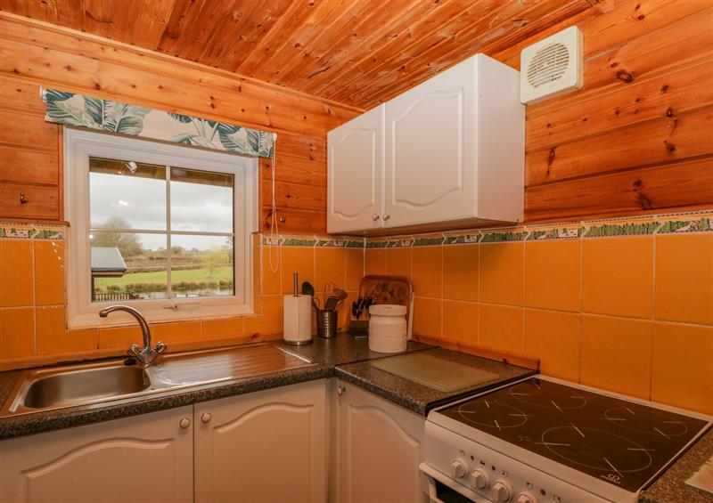 The kitchen at Orchard Lodge, Hockworthy near Sampford Peverell
