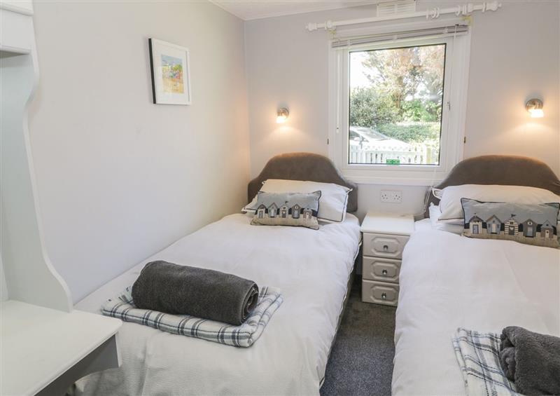 This is a bedroom at Orchard Lodge, Llanengan near Abersoch