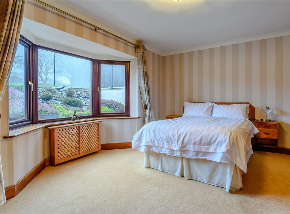 Double bedroom at Orchard Lodge in Woolaston, near Lydney, Gloucestershire