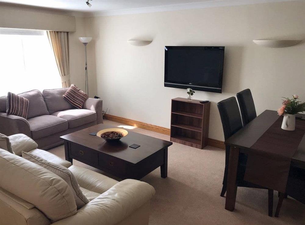 Living area at Orchard Sands in Beadnell, Northumberland