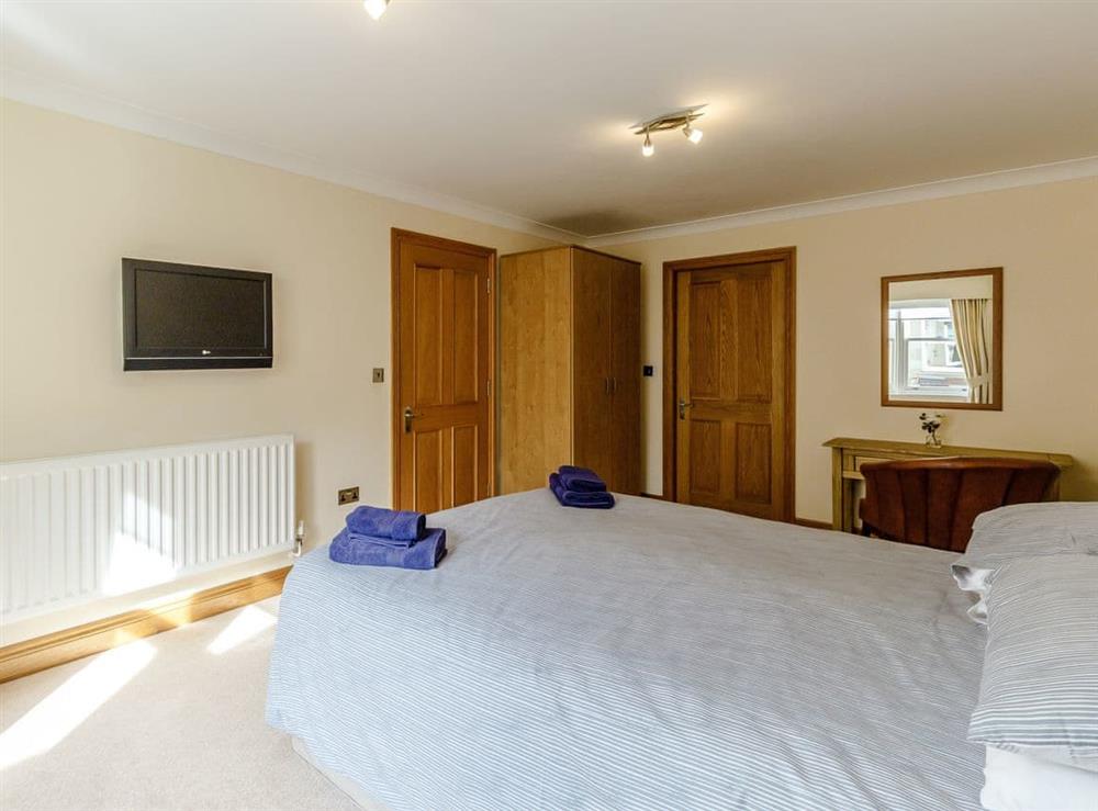 Relaxing double bedroom at Orchard Sands in Beadnell, Northumberland