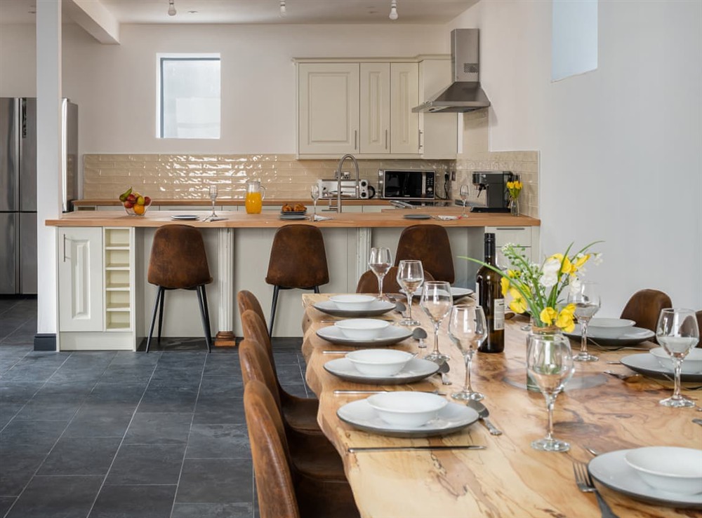 Dining Area at Orchard View in Blaenau Ffestiniog, Gwynedd