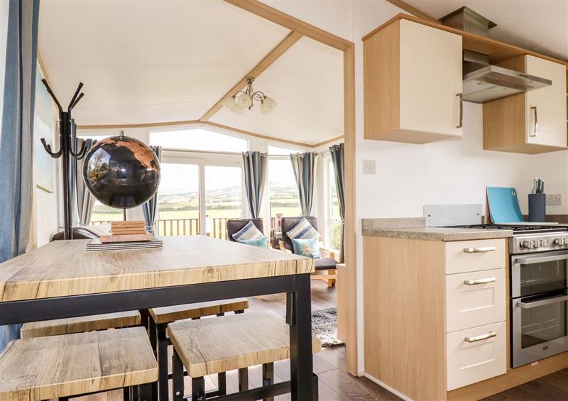 Kitchen at Orchard View, Bossiney near Tintagel