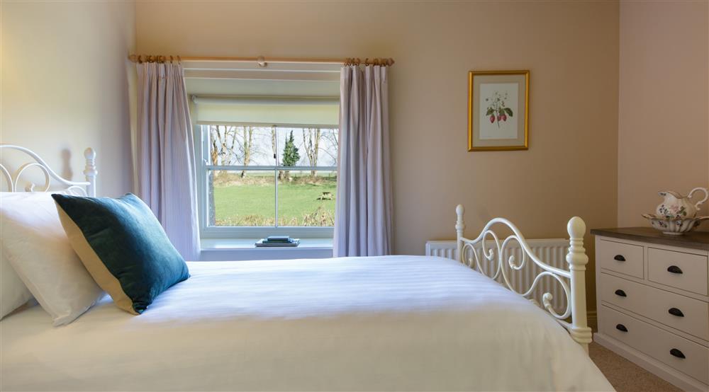 One of the single bedrooms at Orchard View in County Fermanagh, 