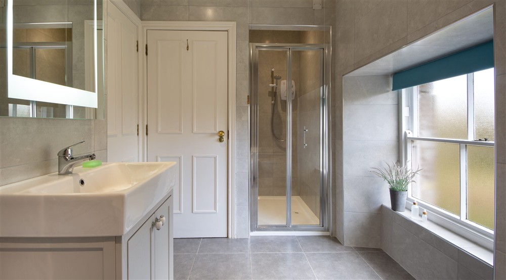 The bathroom at Orchard View in County Fermanagh,