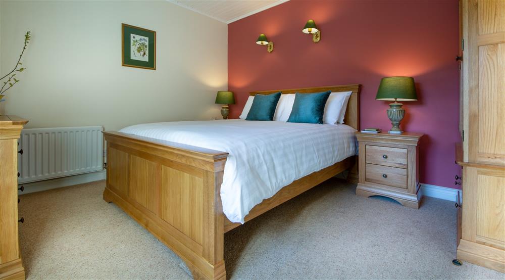 The double bedroom at Orchard View in County Fermanagh, 