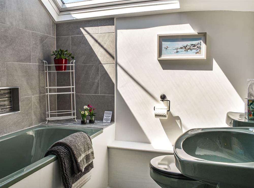 Bathroom at Orchard View in Henley, near Langport, Somerset