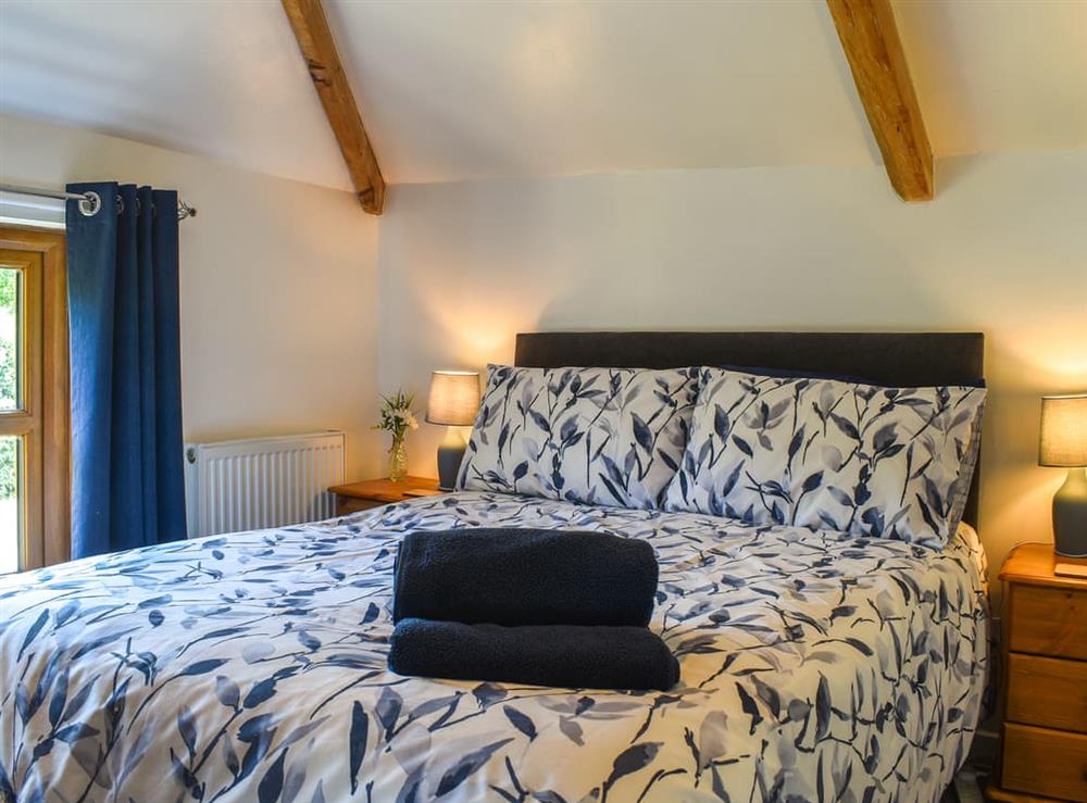 Double bedroom at Orchard View in Henley, near Langport, Somerset