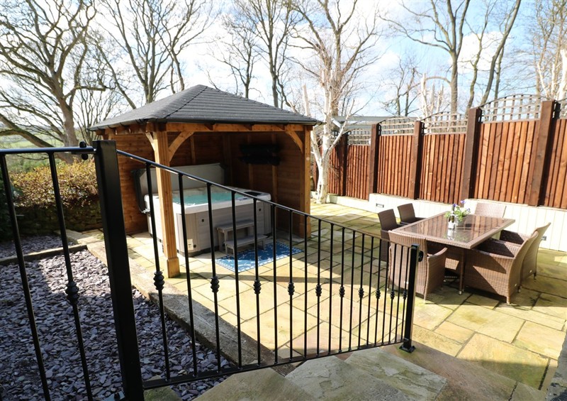 This is the garden at Orchard View, Oakerthorpe
