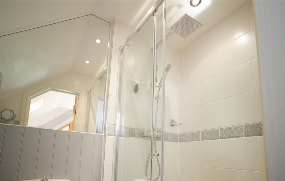 Master bedroom en-suite shower room (photo 2) at Orchard View, Pulverbatch