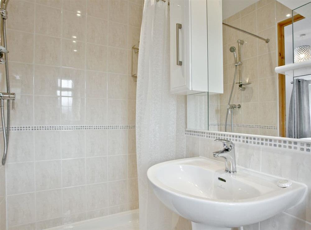 En-suite at Orchard View in Whitegate, near Chard, Somerset