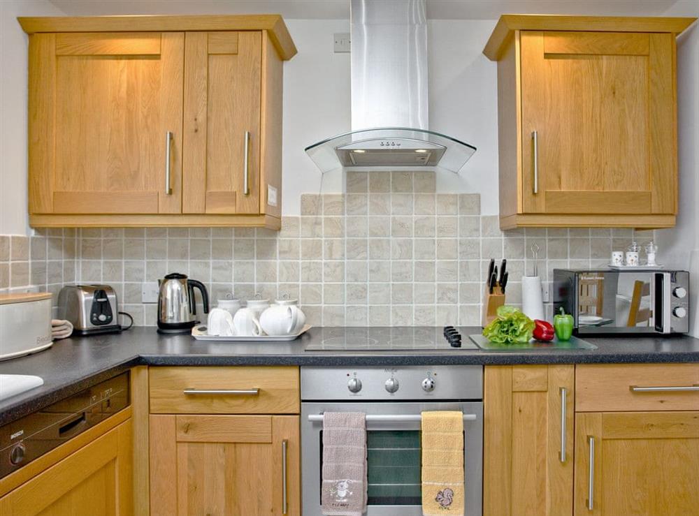 Kitchen at Orchard View in Whitegate, near Chard, Somerset