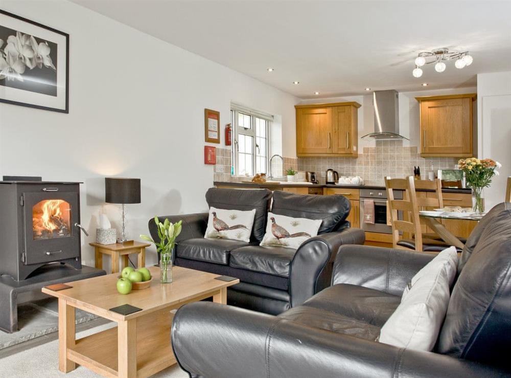 Open plan living space (photo 2) at Orchard View in Whitegate, near Chard, Somerset