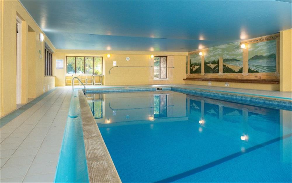 Another view of the indoor pool