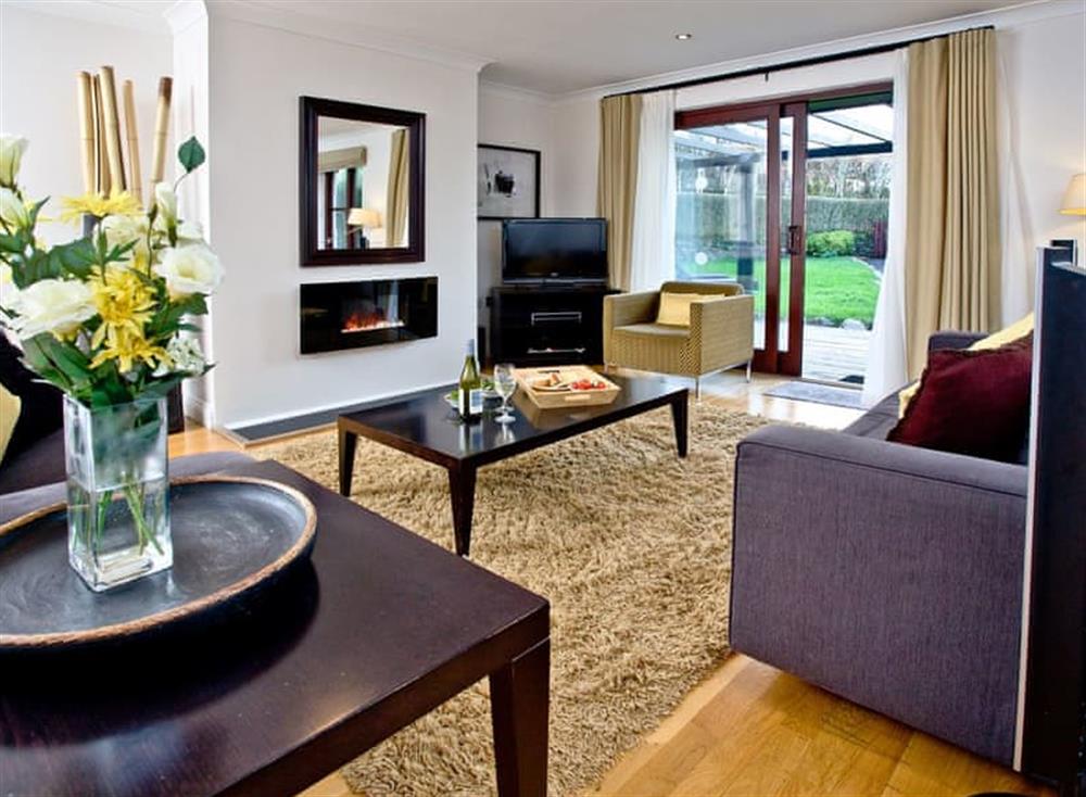 Living area at Orchid in Woodland Retreat, Wadebridge