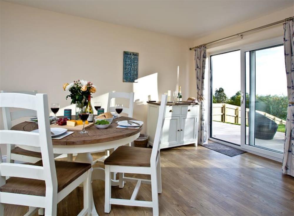 Dining Area at Orestone Garden Apartment in , Teignmouth