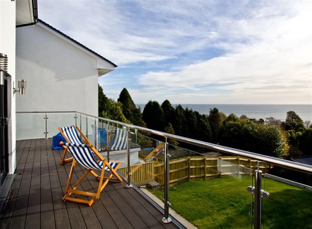 Balcony at Orestone House in , Teignmouth