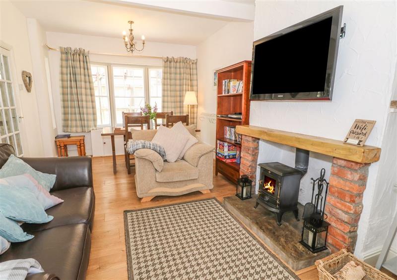 Relax in the living area at Oriel Cottage, Conwy