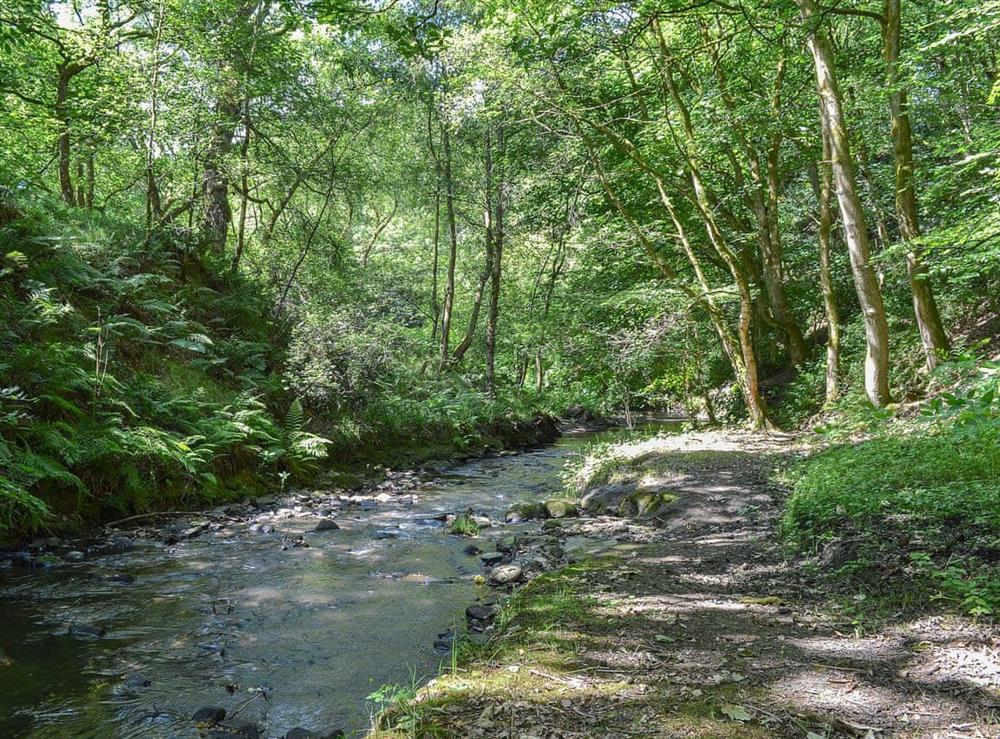 Relaxing and peaceful walks are to be enjoyed in the surrounding area at Oriels Retreat in Ashworth Valley, near Bury, Lancashire