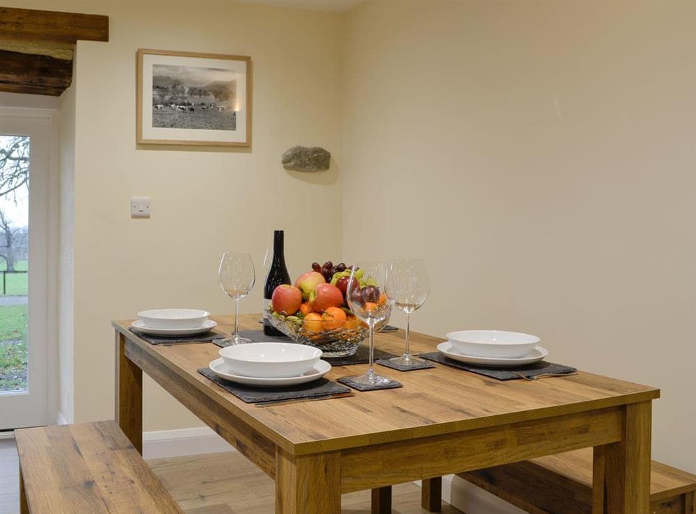 Convenient dining area at Tarn Rigg Cottage, 