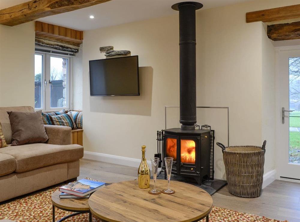 Welcoming living area at Tarn Rigg Cottage, 