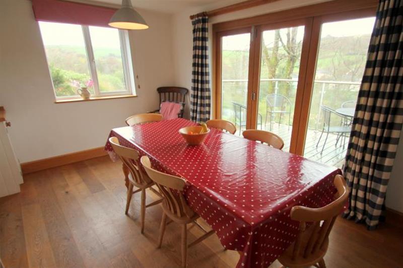 Dining room at Ormrods, Withypool