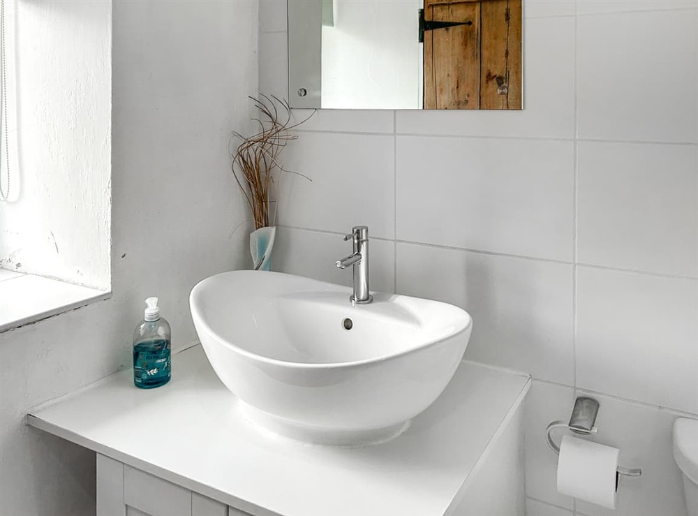 Bathroom at Oronsay Cottage in Ulverston, Cumbria