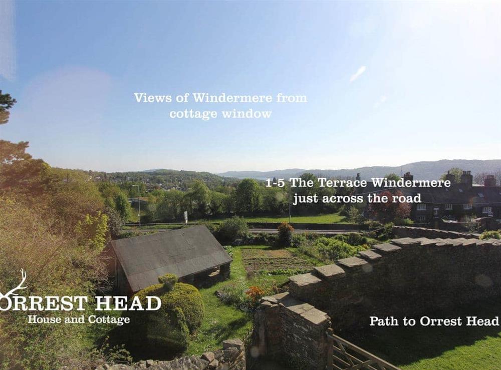 View at Orrest Head Cottage in Windermere, Cumbria